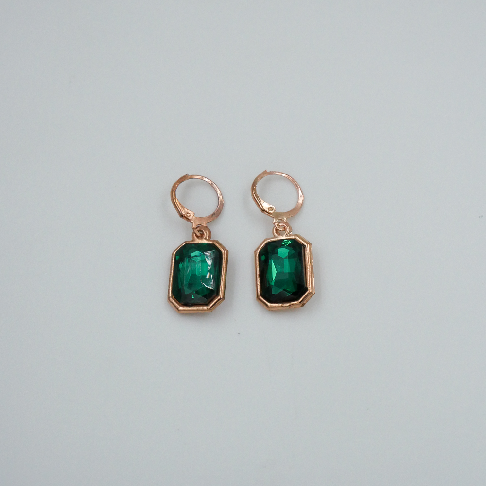Emerald Aurora Earrings