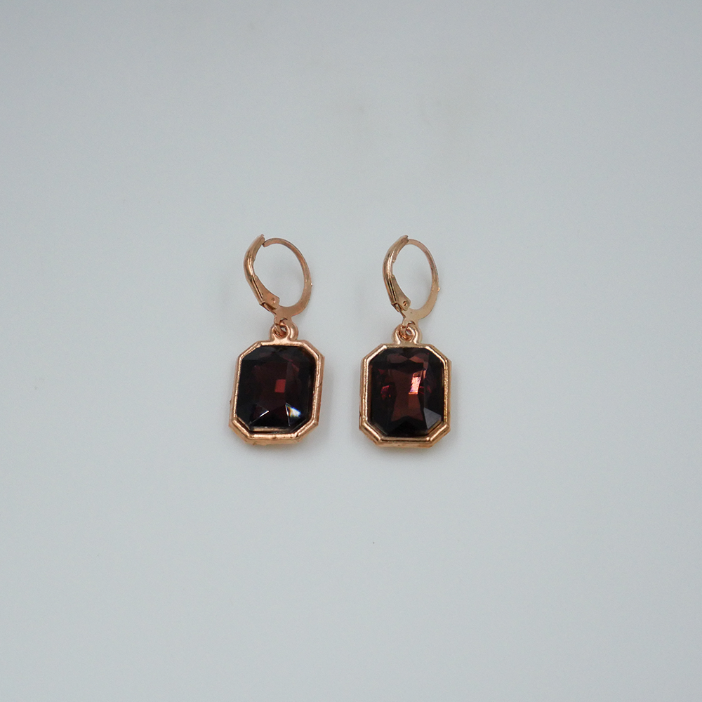 Crimson Flame Earrings