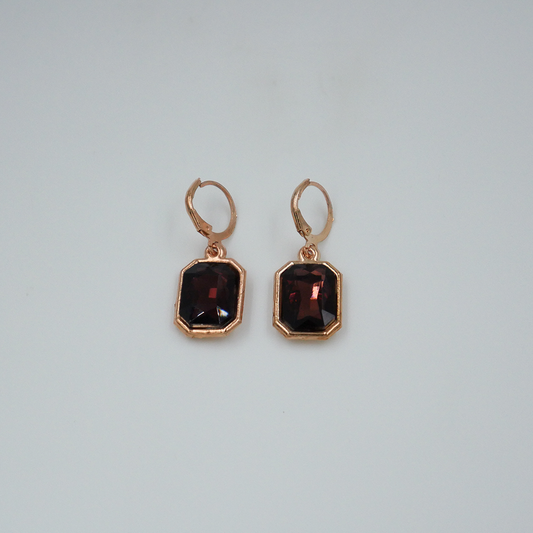 Crimson Flame Earrings