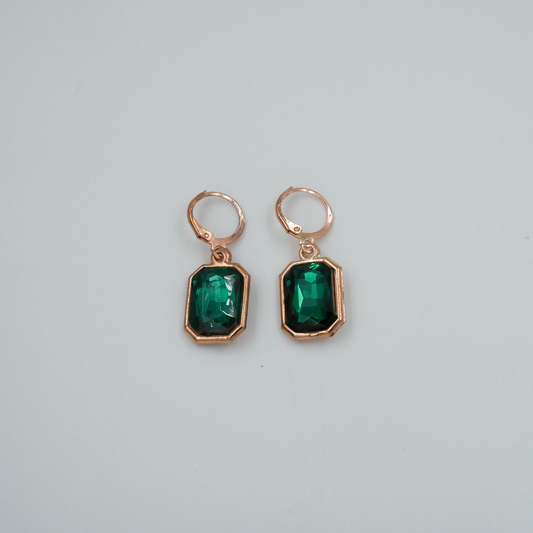 Emerald Aurora Earrings
