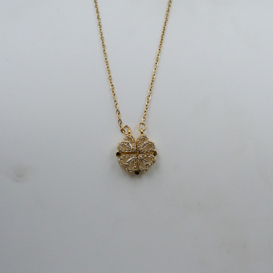 Golden Clover Necklace
