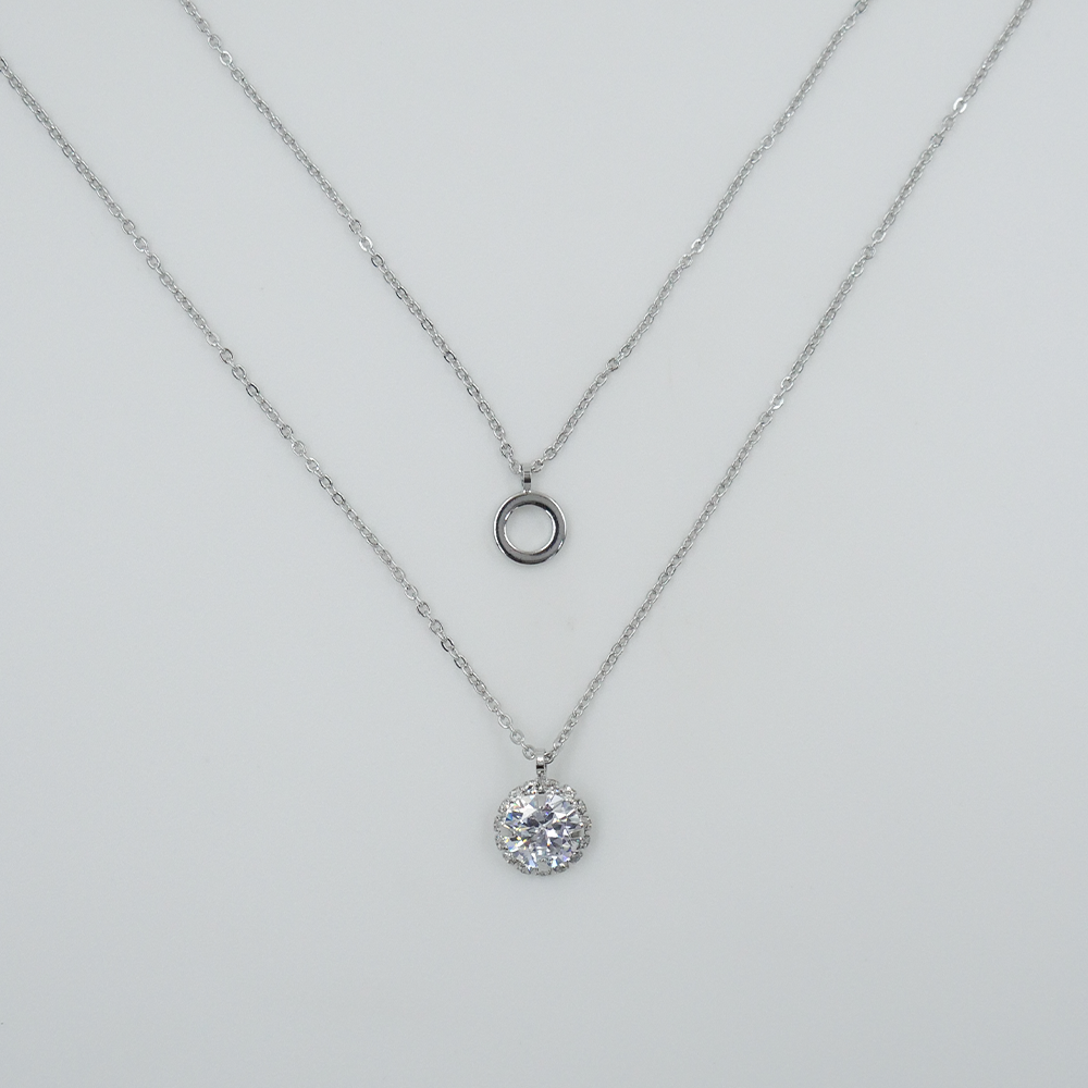 Diamond Layered Necklace