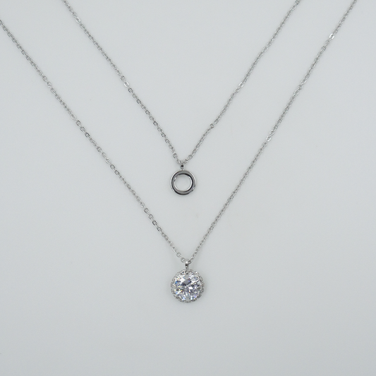 Diamond Layered Necklace